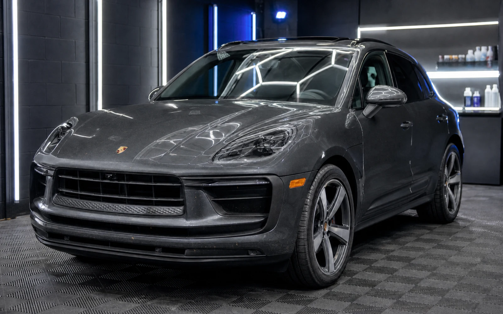 Porsche Macan — առջևի PPF: Առաջ
